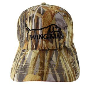 Pacific Camouflage Embroidered‎ Wingman Dog Hunting Strapback Baseball Cap Hat